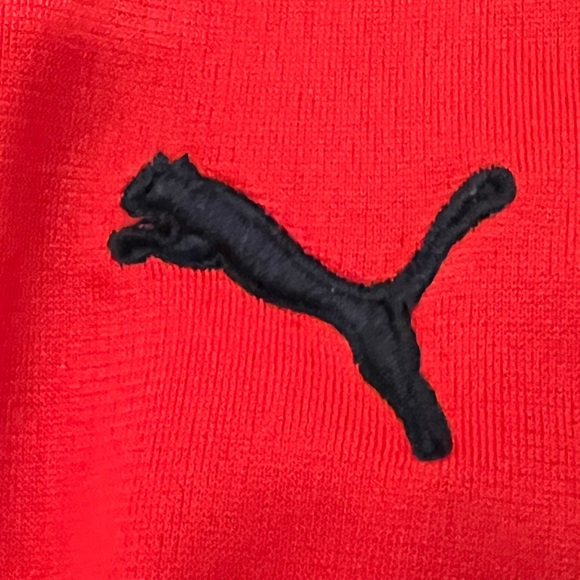 $40 Puma (Brand New) Baby Infant Boys 2-Pc Tracksuit High Risk Red Navy Blue - Picture 8 of 13